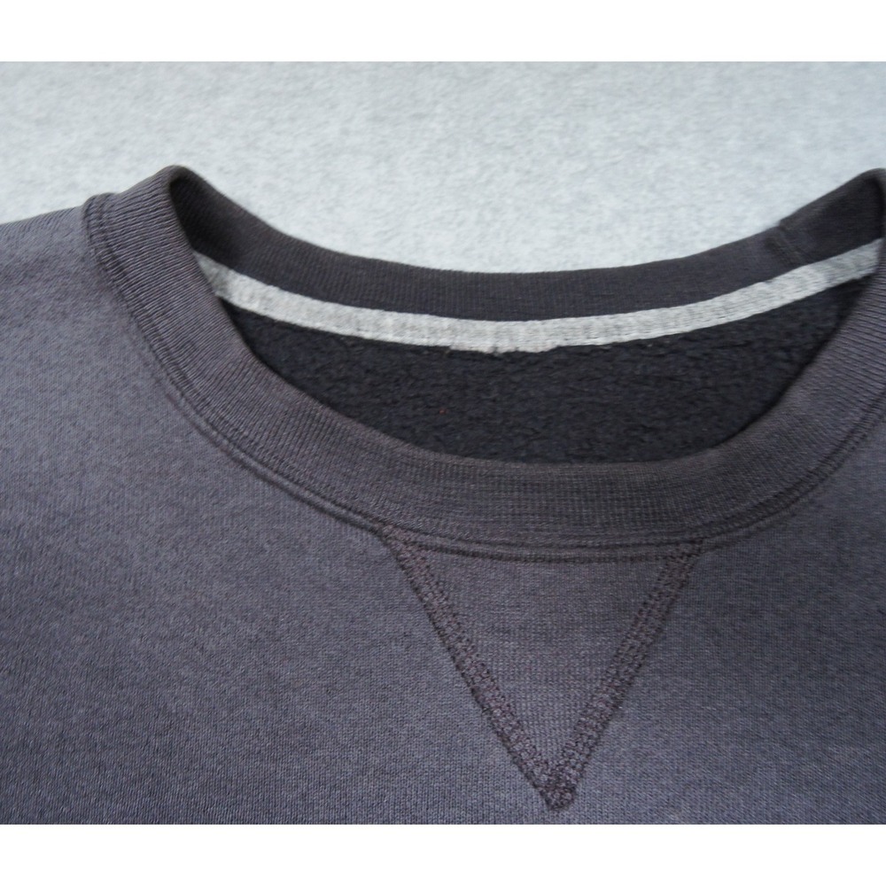 Russell Athletic Sweatshirt Mens XL Black Crewneck Pullover Sweater Faded - Picture 7 of 12